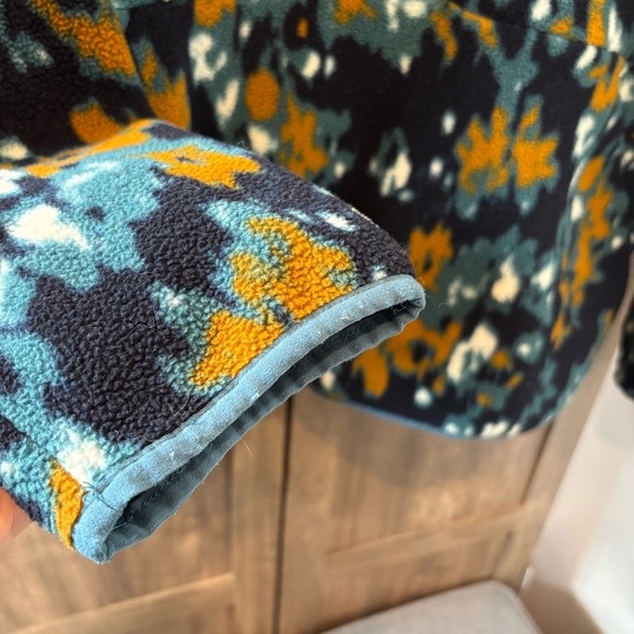 North Face Fleece Pullover Men's XXL Multicolor Carbondale Quarter Snap Hoodie - Picture 9 of 14